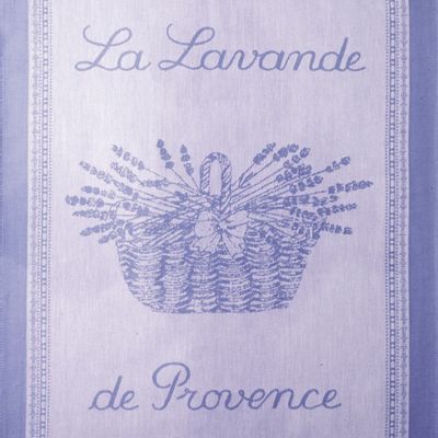 Tea towel - Lavande Lavande/Jacquard tea towel - COUCKE