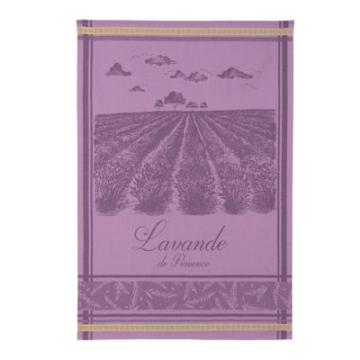 Tea towel - Champs de Lavande / Tea towel - COUCKE