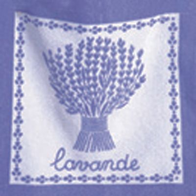 Linge d'office - Lavande Lavande / Carré éponge - COUCKE