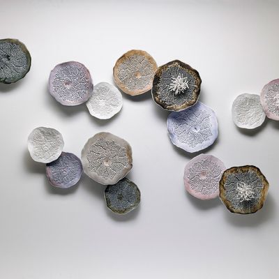 Autres décorations murales - PORIFERA Décoration murale rose - FOS