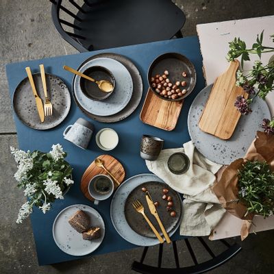 Everyday plates - RAW Nordic Nude, Nordic Black, Nordic Grey, Nordic Brown - AIDA