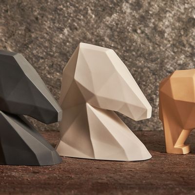 Design objects - Decorative horse - Decorative object - ESMA DEREBOY HANDMADE PORCELAIN