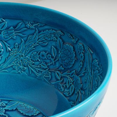Céramique - LEVNALEVN Bougeoir Turquoise - ESMA DEREBOY HANDMADE CERAMIC