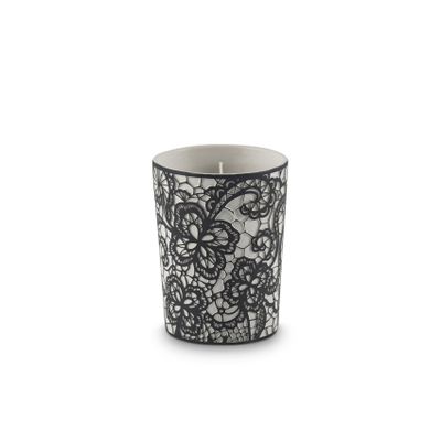Decorative objects - YAS Lace Patterned Candle Holder - ESMA DEREBOY HANDMADE CERAMIC