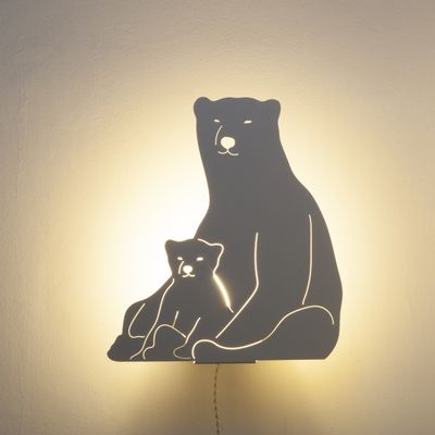 Other wall decoration - THE POLAR BEAR LAMP  - GOODNIGHT LIGHT