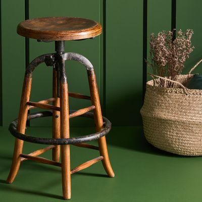 Tabourets - Tabouret de bar chêne et métal - SIGNATURE MOBILIER ET DÉCORATION