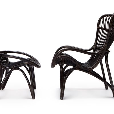 Lounge chairs for hospitalities & contracts - Highback & ottoman lounge chair indoor | lounge chairs - FEELGOOD DESIGNS