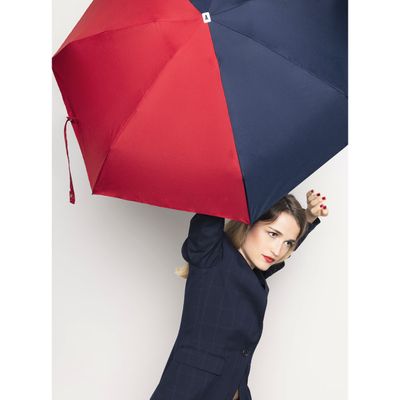 Design objects - Compact umbrella - Navy & Red - Emile - ANATOLE