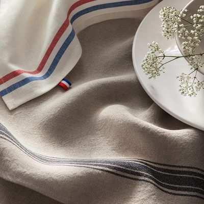 Tea towel - Tricolore Blanc / Tea towel - COUCKE