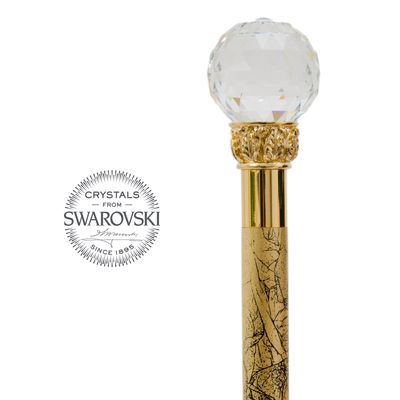 Gifts - Swarovski® Crystal Ball Cane - PASOTTI