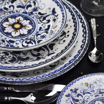 Everyday plates - Taormina | Ceramic Tableware | Made in Italy - ARCUCCI CERAMICS