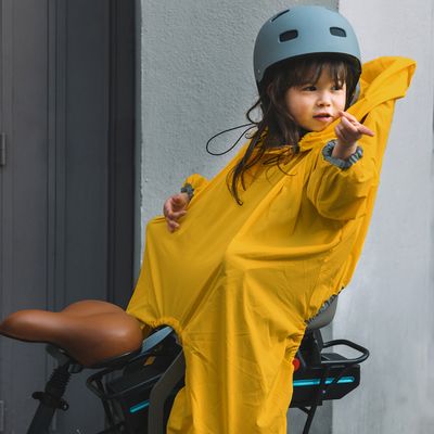 Mode enfantine -  L'imperméable pour siège de vélo  - RAINETTE