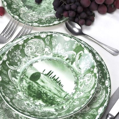 Assiettes au quotidien - Bolgheri | Vaisselle en céramique | Fabriqué en Italie - ARCUCCI CERAMICS