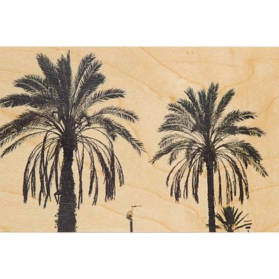 Card shop - Wood postcard "Palm" - WOODHI