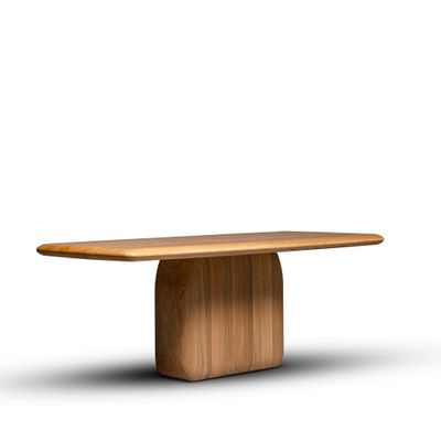 Tables basses - Table basse rectangulaire Bossa en chêne naturel massif - DUISTT