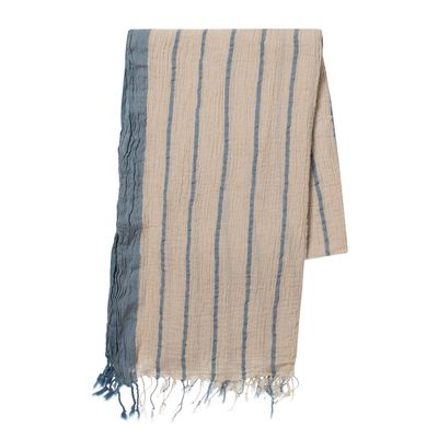Bath towels - PAREO FOULARD TOWEL HANDLOOM TURKISH COTTON  - LALAY