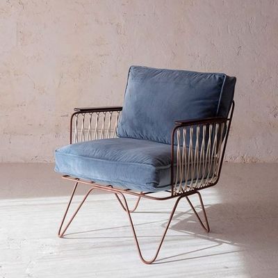 Armchairs - 10018 - Armchair CROISETTE - HONORÉ