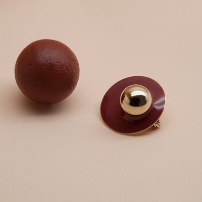 Jewelry - Circle Disc Pin - LES FEMMES À BARBES