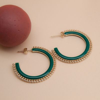 Jewelry - Circle XL Hoop Earrings - LES FEMMES À BARBES