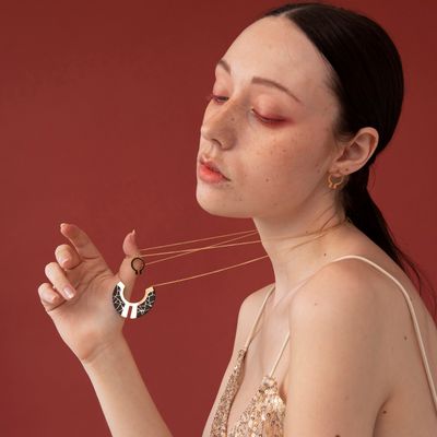 Bijoux - collier n.3 KYOTO - PEAU DE FLEUR