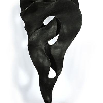 Pièces uniques - Sculpture noire II. - AZEN