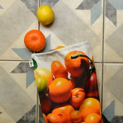 Homewear textile - Sac à vrac Fruits - MARON BOUILLIE