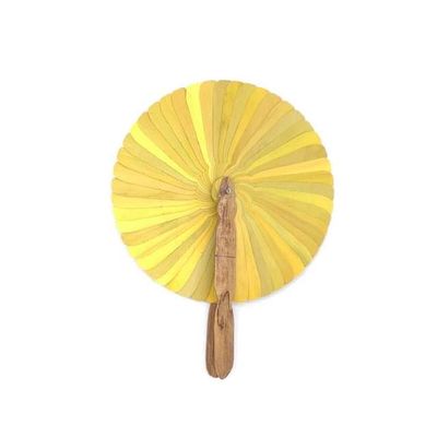 Other wall decoration - Yellow fan - SARANY SHOP