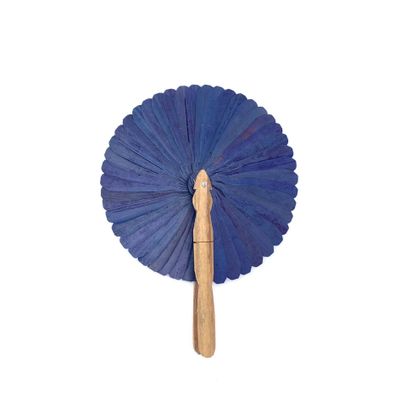 Accessoires de voyage - Éventail BLEU  - SARANY SHOP