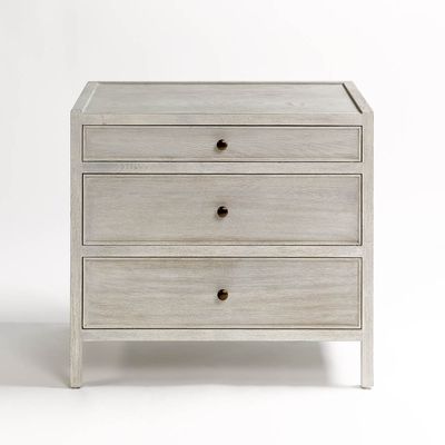 Hotel bedrooms - NIGHT TABLE MARIO-1-W - CRISAL DECORACIÓN