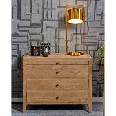 Hotel bedrooms - MARIO-2-NAT CHEST OF DRAWERS - CRISAL DECORACIÓN