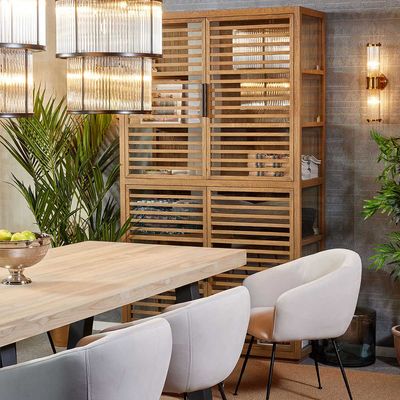 Hotel bedrooms - WARDROBE FD24050-NAT - CRISAL DECORACIÓN