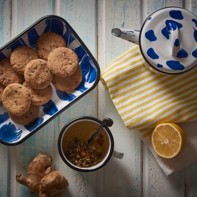 Pièces uniques - Assiettes de service A Little Color - KAPKA ENAMELWARE