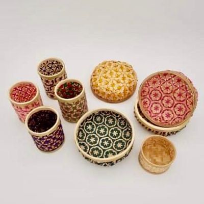 Decorative objects - Bamboo Basketry Star - SARANY SHOP