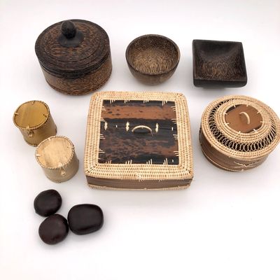 Decorative objects - Box bark or trunk of palm - SARANY SHOP