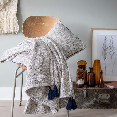 Linge de lit - Folk - Plaid et housse de coussin - ESSIX