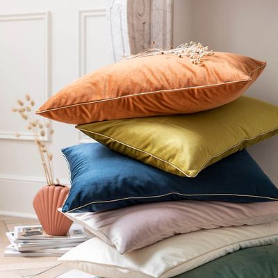 Linge de lit - Gatsby Bleu Russe - Housse de coussin - ESSIX