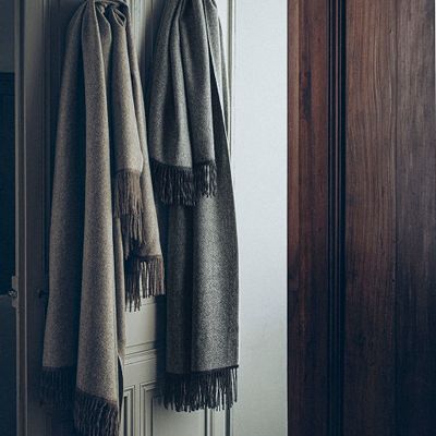 Throw blankets - Nomad Beige - Plaid - ALEXANDRE TURPAULT