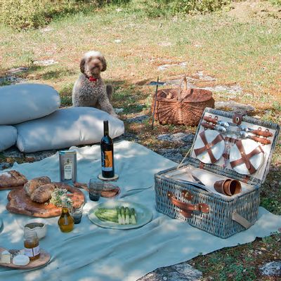 Accessoires de déco extérieure - Paniers pique-nique - 4 personnes - LES JARDINS DE LA COMTESSE
