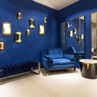 Chambres d'hôtels - Miroir rectangulaire Sharp en Laiton Poli - DUISTT