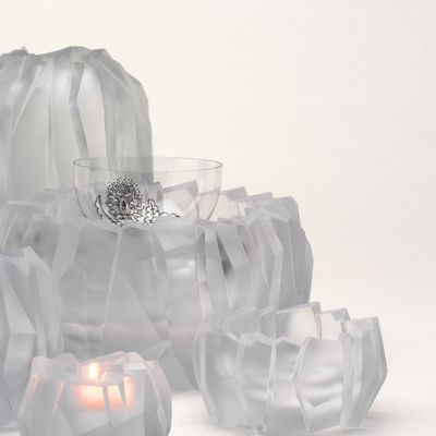 Verre d'art - Série Glacier - LOBMEYR