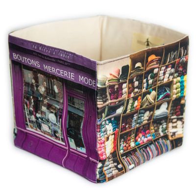 Homewear - Storage box Haberdashery "Au mètre à ruban" - MARON BOUILLIE