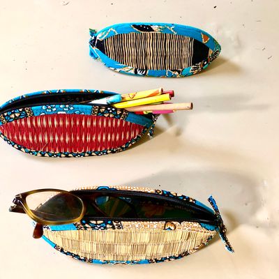 Pochettes - Trousse en jonc - SARANY SHOP