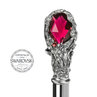 Decorative objects - LUXURY RED GEM CANE - PASOTTI