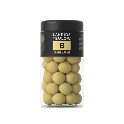 Candy - B – PASSION FRUIT CHOCOLATE COATED LIQUORICE - LAKRIDS BY BÜLOW