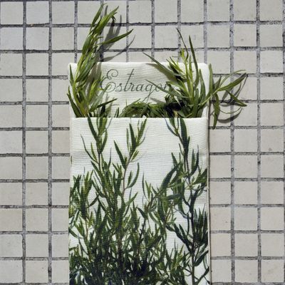 Accessoires de déco extérieure - Herbs wall Pouches - MARON BOUILLIE