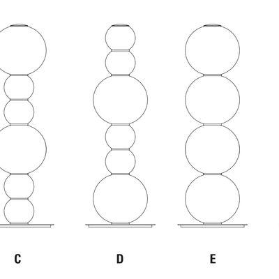 Table lamps - PEARLS DOUBLE Table Lamp  - FORMAGENDA