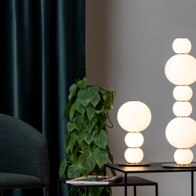 Table lamps - PEARLS DOUBLE Table Lamp  - FORMAGENDA