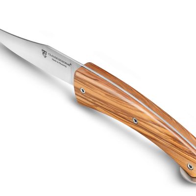 Knives - Large cheese knife - olive wood handle - LAGUIOLE CLAUDE DOZORME