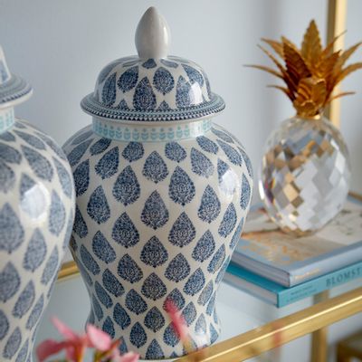 Objets de décoration - Pot à tempe en porcelaine - G & C INTERIORS A/S