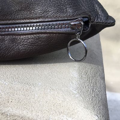 Cushions - LEATHER CUSHION - MIKMAX BARCELONA